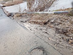 Ограничение движения через мост продолжает действовать в Лысых Горах