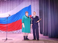 Сотрудники полиции Лысогорского района отмечают профессиональный праздник