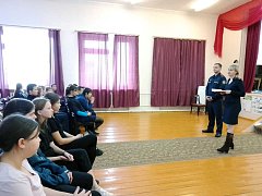 Сотрудники полиции провели мероприятия в рамках Всероссийской акции «День правовой помощи детям»