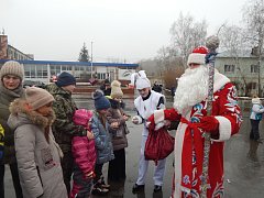 Состоялось открытие районной елки 