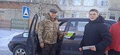 Школьники напомнили водителям о соблюдении правил дорожного движения