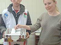 В преддверии Дня Победы на территории Лысогорского района  прошла акция "Красная гвоздика"