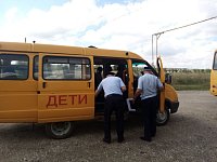 В ЛЫСЫХ ГОРАХ ДОРОЖНЫЕ ПОЛИЦЕЙСКИЕ ПРОКОНТРОЛИРОВАЛИ ГОТОВНОСТЬ ШКОЛЬНЫХ АВТОБУСОВ К НОВОМУ УЧЕБНОМУ ГОДУ