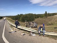 ВОДИТЕЛЬ ОТВЛЁКСЯ ОТ ДОРОГИ И СТАЛ ВИНОВНИКОМ СЕРЬЁЗНОГО ДТП