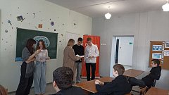 Лысогорские школьники приняли участие в акции «Шаг в студенчество», приуроченной ко Дню российского студентства