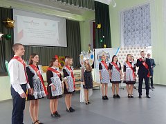 На базе МБОУ СОШ №1 р.п. Лысые Горы открыли Центр образования  естественнонаучной  и технологической направленностей  «Точка роста» 