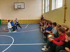 Ученики 7 класса с. Бутырки  встретились с мастером спорта по самбо