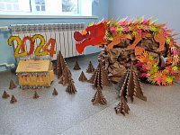 В Лысогорской школе №1 «поселился» Дракон