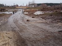 Ограничение движения через мост продолжает действовать в Лысых Горах