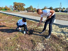 Активисты «Движения Первых» приняли участие в Всероссийской акции «Поезд пожеланий».