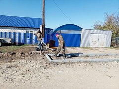Долгожданная дорога в Лысых Горах восстанавливается