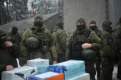 Губернатор Роман Бусаргин посетил один из пунктов дислокации мобилизованных