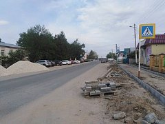 Ждем новый тротуар!