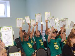 В Лысых Горах подвели итоги слета юных натуралистов 