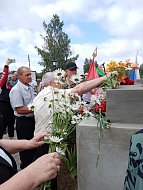 Открытие памятника в Лысых Горах приурочили к Дню ветерана боевых действий