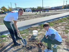 Активисты «Движения Первых» приняли участие в Всероссийской акции «Поезд пожеланий».