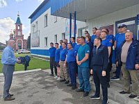 В Лысых Горах пожарные сдали нормативы ГТО