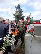 Открытие памятника в Лысых Горах приурочили к Дню ветерана боевых действий