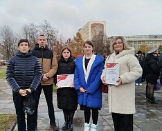 Команда «СИЛА ПАТРИОТОВ» из Большой Дмитриевки вступила в ряды Хранителей Истории