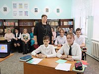 В школе села Урицкое провели открытые уроки