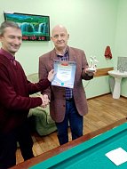 Любители бильярда из Лысых Гор определили победителя