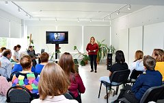 Почтили память  поэтессы из Лысых Гор О.И. Гавриленко