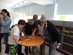 В день рождения А.С. Пушкина юные  читатели  районной библиотеки посетили «Лукоморье» 