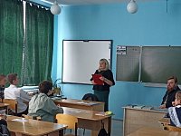 На базе МБОУ СОШ №1 р.п. Лысые Горы состоялась  профилактическая беседа «Жизнь стоит того, чтобы жить!»