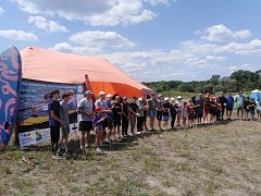 В селе Николаевка на реке Медведице прошел областной слёт юных туристов-водников и областные соревнования по спортивному туризму на водных дистанциях