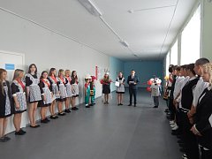 На базе МБОУ СОШ №1 р.п. Лысые Горы открыли Центр образования  естественнонаучной  и технологической направленностей  «Точка роста» 