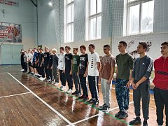 Допризывная молодежь продемонстрировала свою физическую подготовку