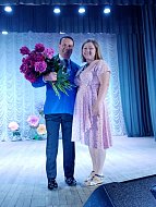 Перед  лысогорцами выступили  московские артисты