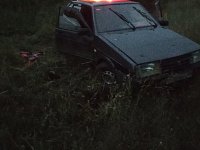 Водитель  из Лысогорского МР  нарушил ПДД  и оказался сначала  в кювете, а затем в больнице
