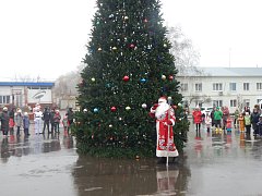 Состоялось открытие районной елки 