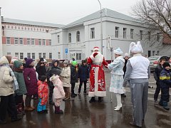 Состоялось открытие районной елки 