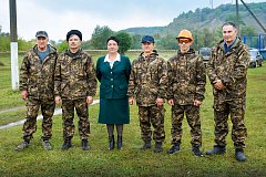 В Лысогорском районе прошла Всероссийская акция «Сохраним лес», состоялся областной конкурс «Лучшее лесопожарное  формирование», а также поздравили работников леса с профессиональным праздником 