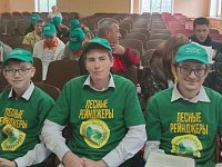 «Лесные рейнджеры» из Лысых Гор участвуют в областном слете школьных лесничеств