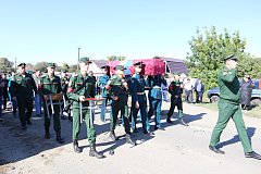 Сегодня Лысогорский район простился с участником СВО из Большой Рельни