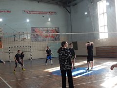 На базе МБУ «Олимп» прошли соревнования по волейболу 
