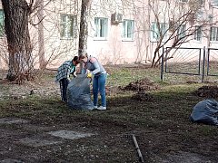 В Лысогорском районе полным ходом идет месячник по благоустройству