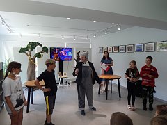 В день рождения А.С. Пушкина юные  читатели  районной библиотеки посетили «Лукоморье» 