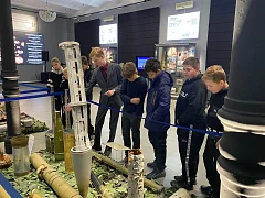 Лысогорские ребята в музее СВО