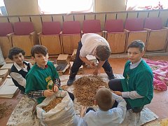 Лысогорские юннаты приняли участие в акции "Живи лес!"
