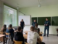 Беседа о пожарной безопасности