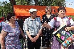 На «Крестьянской колее» поздравили юбиляров семейной жизни и не только