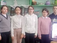 В Бутырской сельской библиотеке для учащихся был проведен час истории «Прорыв блокады Ленинграда» 