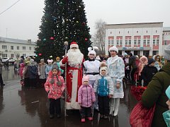 Состоялось открытие районной елки 