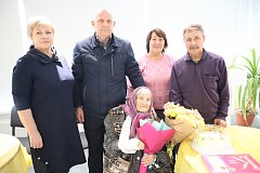 Долгожительницу из Большой Каменки поздравили с днем рождения
