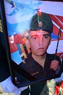 Сегодня Лысогорский район простился с участником СВО из Большой Рельни