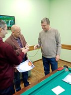 Любители бильярда из Лысых Гор определили победителя